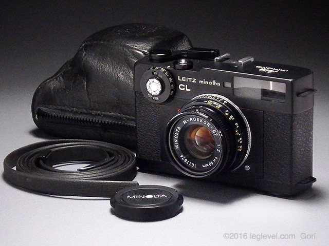 LEITZ-minolta CL + M-ROKKOR-QF 40mm F2